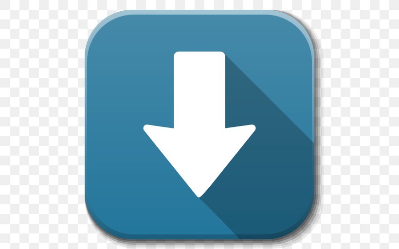 Blue Angle Symbol Aqua, PNG, 512x512px, Instalator, App Store, Aqua, Blue, Computer Software Download Free