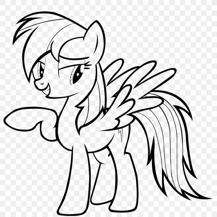Rainbow Dash Pony Applejack Spike Fluttershy, PNG, 2000x2000px, Watercolor, Cartoon, Flower, Frame, Heart Download Free