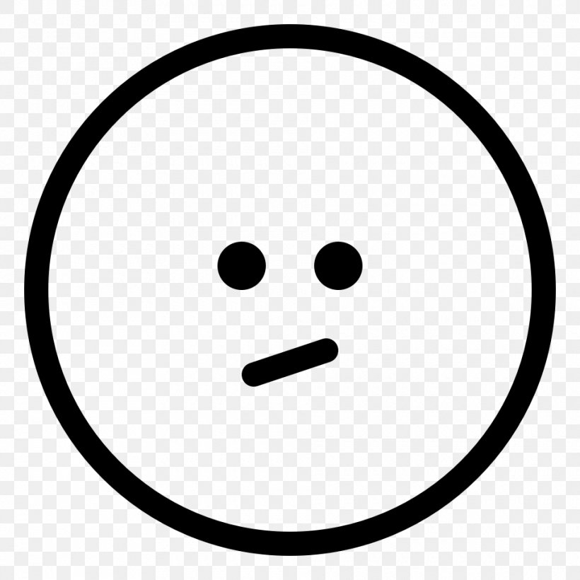 Smiley Emoticon Sadness Clip Art, PNG, 960x960px, Smiley, Area, Black And White, Emoji, Emoticon Download Free