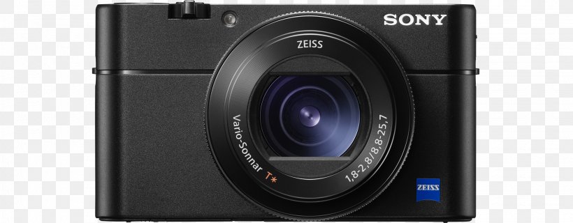 Sony Cyber-shot DSC-RX100 IV Sony Cyber-shot DSC-RX100 V Point-and-shoot Camera 索尼, PNG, 2028x792px, Sony Cybershot Dscrx100 Iv, Camera, Camera Accessory, Camera Lens, Cameras Optics Download Free