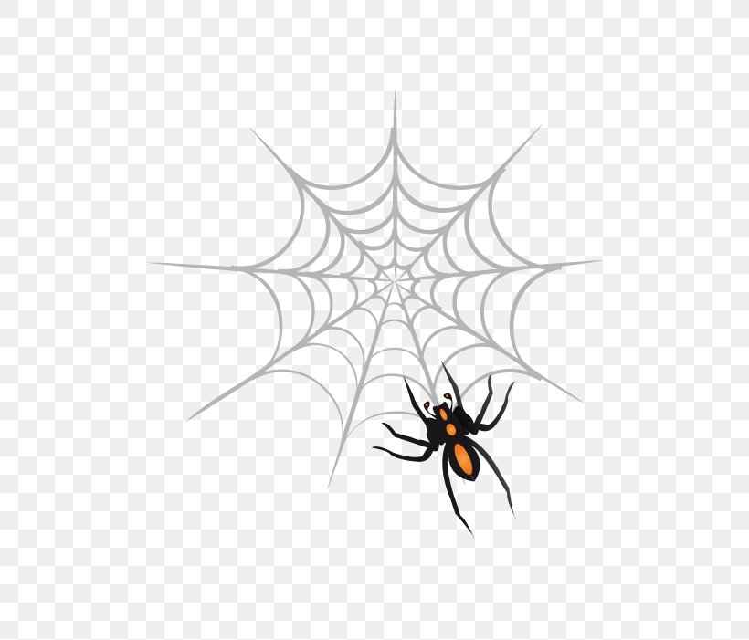 Spider Web Clip Art, PNG, 500x701px, Spider, Arachnid, Arthropod, Insect, Invertebrate Download Free