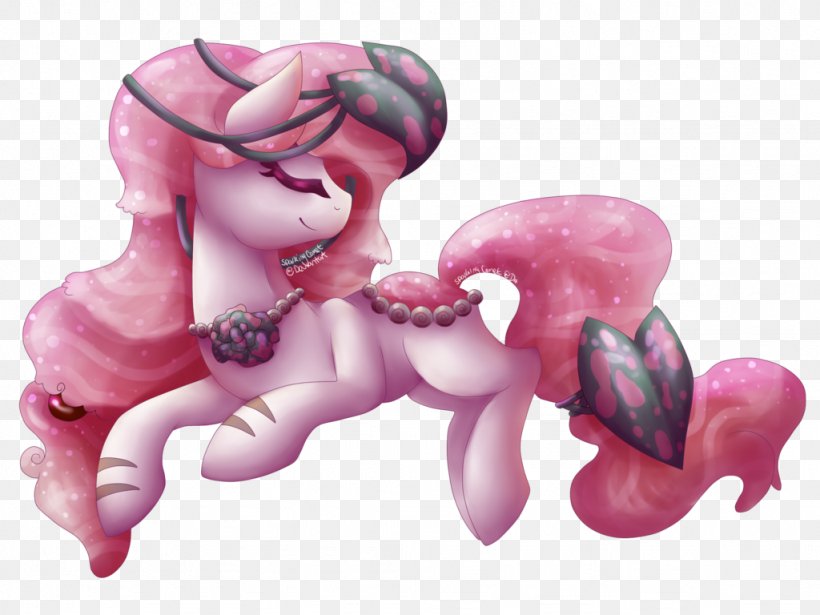 Octopus Horse Pink M Ear Figurine, PNG, 1024x768px, Watercolor, Cartoon, Flower, Frame, Heart Download Free