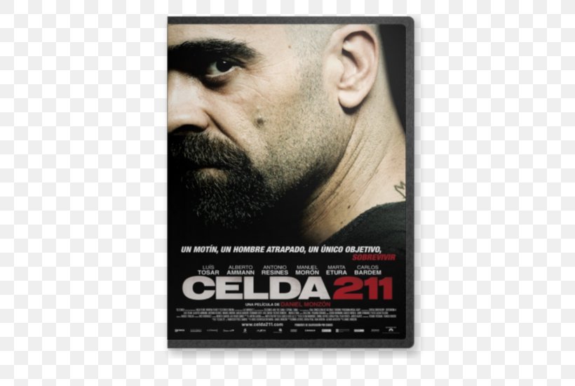 Alberto Ammann Celda 211 Releches Prison Riot Prison Film, PNG, 555x550px, Prison Riot, Beard, Brand, Facial Hair, Film Download Free