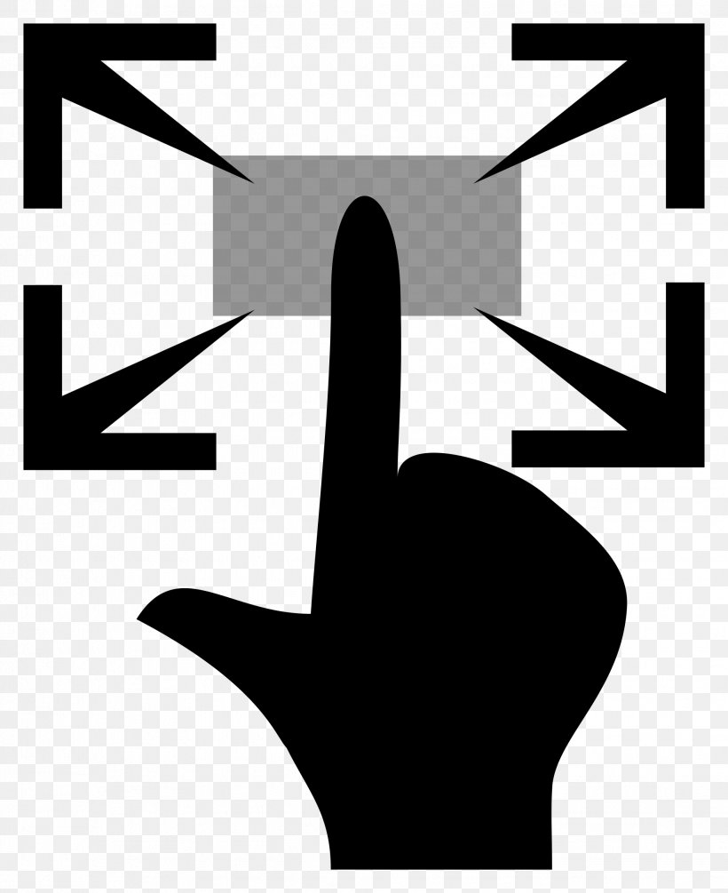 Zooming User Interface Clip Art, PNG, 1958x2400px, Zooming User Interface, Black And White, Finger, Hand, Joint Download Free