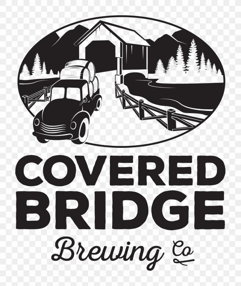 Covered Bridge Brewing Healing: 7 Ways To Heal Your Body In 7 Days (with Only Your Mind) Logo Graphic Design, PNG, 945x1122px, Logo, Black And White, Brand, Brewery, Label Download Free