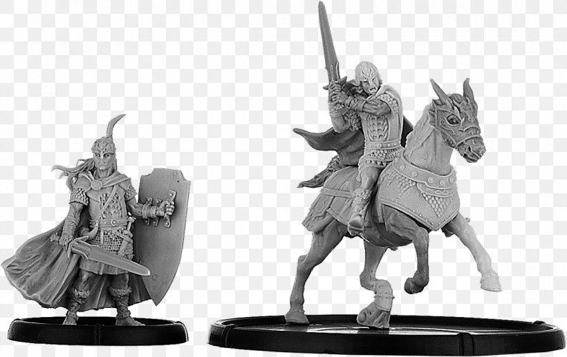 Horse Miniature Figure Knight Dungeons & Dragons Game, PNG, 1188x750px, Horse, Black And White, Board Game, Cmon Limited, Dungeons Dragons Download Free