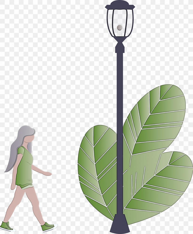 Street Light Girl, PNG, 2474x3000px, Street Light, Flower, Girl, Green, Leaf Download Free