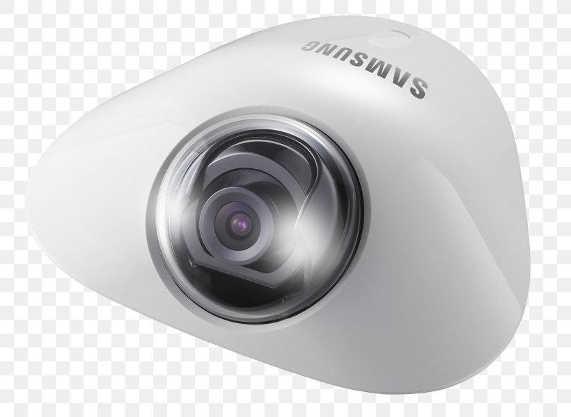 Closed-circuit Television Surveillance Samsung Techwin IPOLIS SNV-6012M Hanwha Techwin IP Camera, PNG, 800x600px, Closedcircuit Television, Camera, Camera Lens, Cameras Optics, Hanwha Techwin Download Free