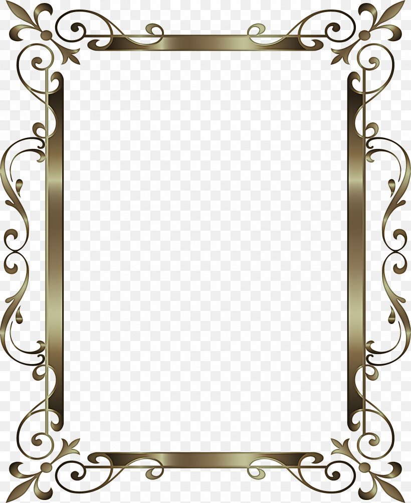 Picture Frame, PNG, 2452x3000px, Picture Frame, Interior Design, Metal, Mirror, Rectangle Download Free