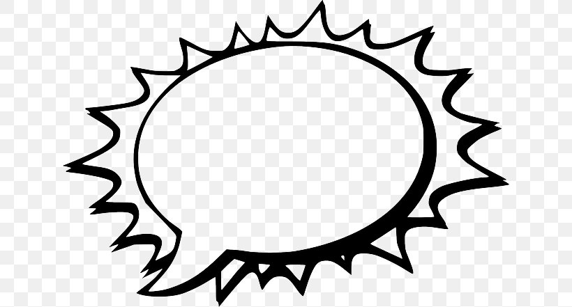 Speech Balloon Comics Clip Art, PNG, 640x441px, Speech Balloon, Area, Artwork, Black, Black And White Download Free