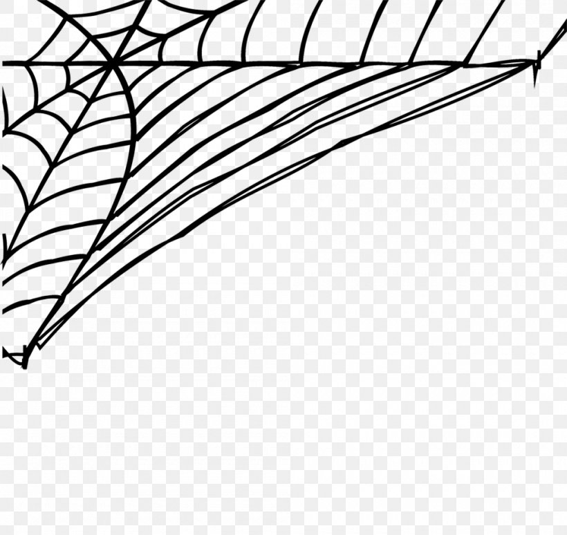 Spider Web Clip Art, PNG, 1000x944px, Spider, Area, Black, Black And White, Branch Download Free