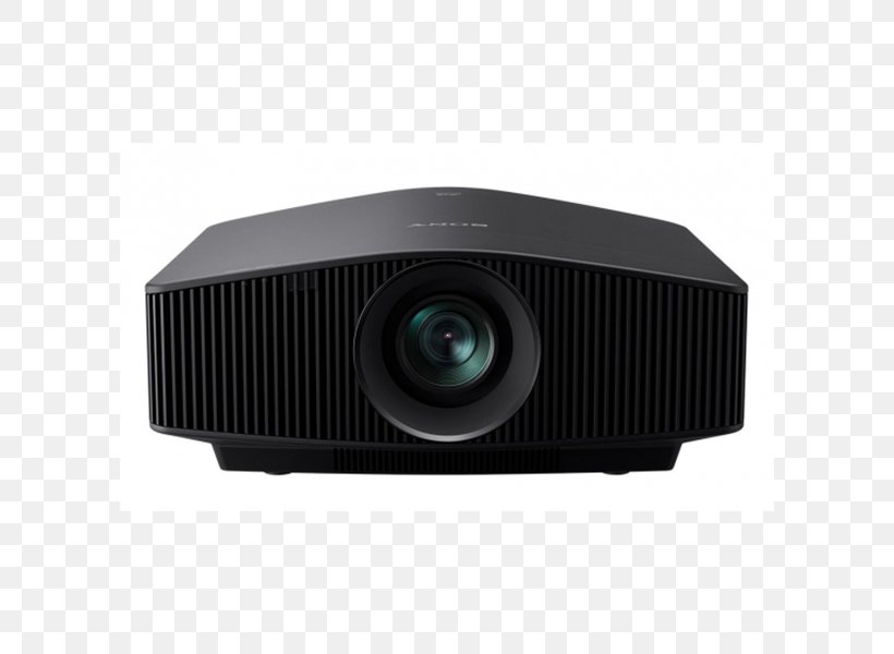 Multimedia Projectors 4K SXRD Home Cinema Projector With Laser Light Source Sony Silicon X-tal Reflective Display, PNG, 600x600px, 4k Resolution, Multimedia Projectors, Camera Lens, Display Resolution, Highdynamicrange Imaging Download Free