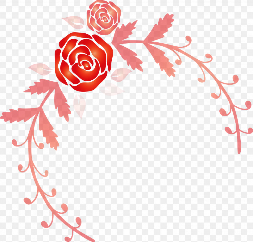 Rose Frame Flower Frame Wedding Frame, PNG, 3000x2868px, Rose Frame, Flower Frame, Heart, Line, Red Download Free