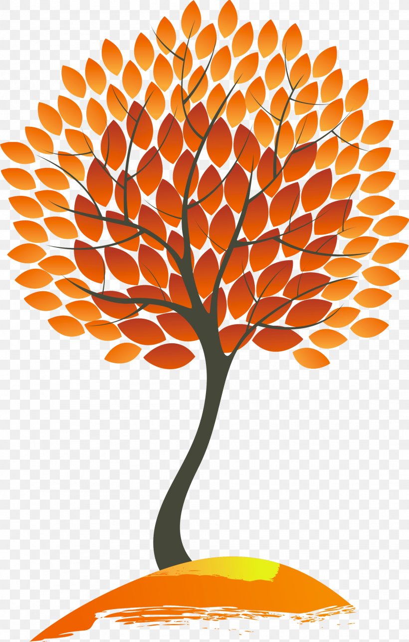 Autumn Tree Clip Art, PNG, 1914x3000px, Autumn, Autumn Leaf Color, Branch, Diagram, Flora Download Free