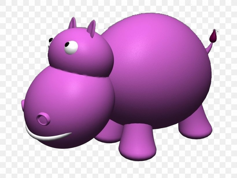 Hippopotamus Violet Cartoon, PNG, 1024x769px, Hippopotamus, Animal, Animation, Cartoon, Hippopotamuses Download Free