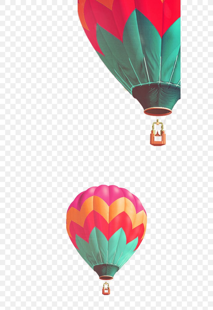 Hot Air Balloon Tourism Wallpaper, PNG, 571x1193px, Hot Air Balloon, Balloon, Designer, Flat Design, Magenta Download Free