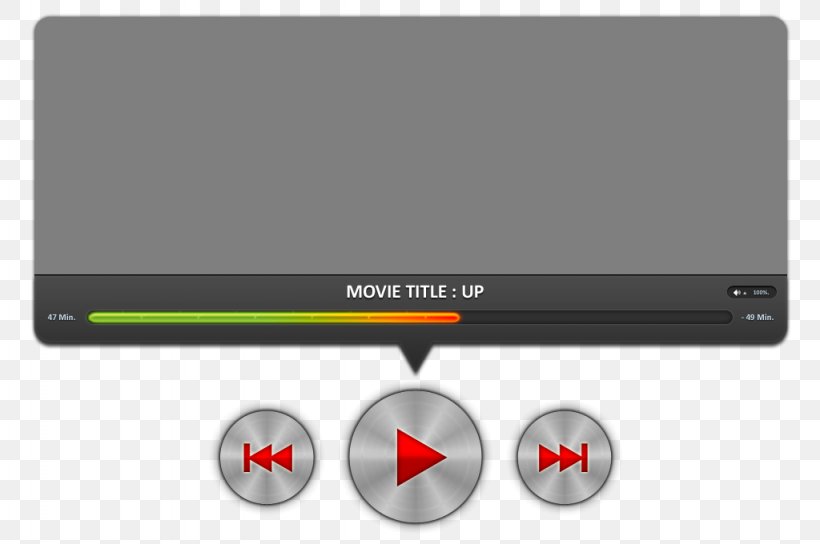 Media Player Video Player TTPlayer, PNG, 1024x680px, Media Player, Brand, Button, Display Device, Electronic Device Download Free