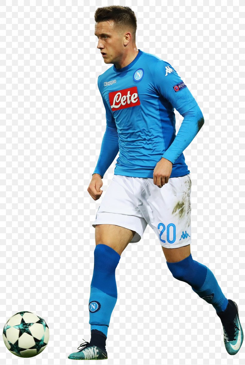 Piotr Zieliński S.S.C. Napoli 2017–18 Serie A Jersey 2017–18 UEFA Champions League, PNG, 940x1400px, Ssc Napoli, Ball, Blue, Clothing, Electric Blue Download Free