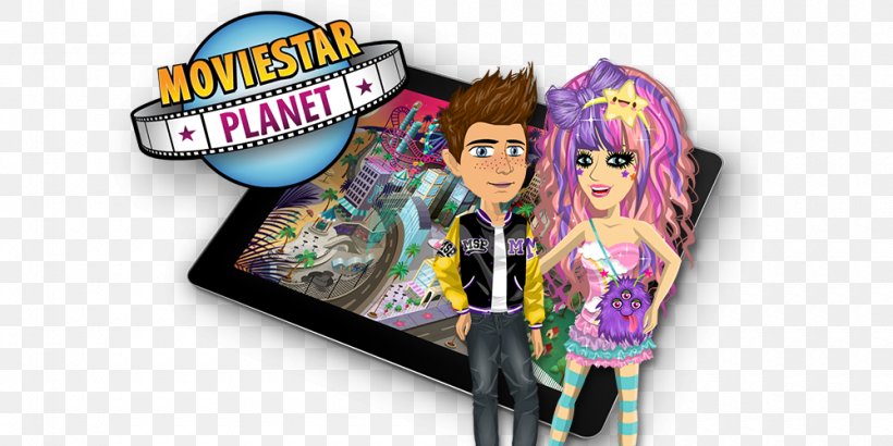 Moviestarplanet: The Official Guide. Graphic Design, PNG, 1000x500px, Moviestarplanet, Character, Fiction, Fictional Character, Purple Download Free