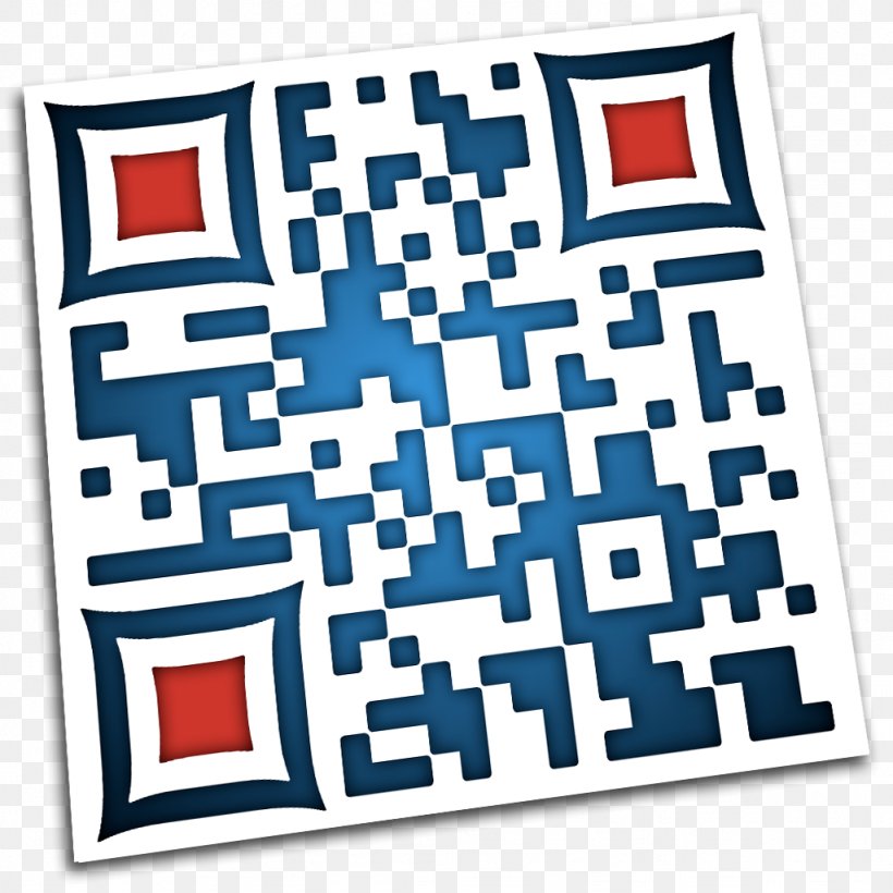 QR Code Code 128 GS1 DataBar Barcode, PNG, 1024x1024px, Qr Code, Apple, Area, Barcode, Blue Download Free