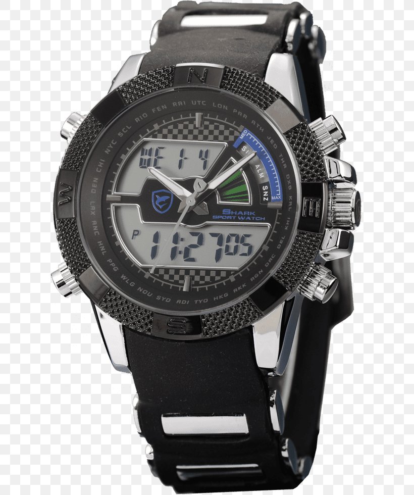 SHARK Sport Watch Chronograph Strap Clock, PNG, 628x980px, Watch, Brand, Chronograph, Clock, Ebel Download Free