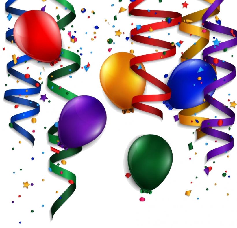 Toy Balloon Party Birthday Confetti, PNG, 897x866px, Toy Balloon, Balloon, Birthday, Confetti, Easter Egg Download Free