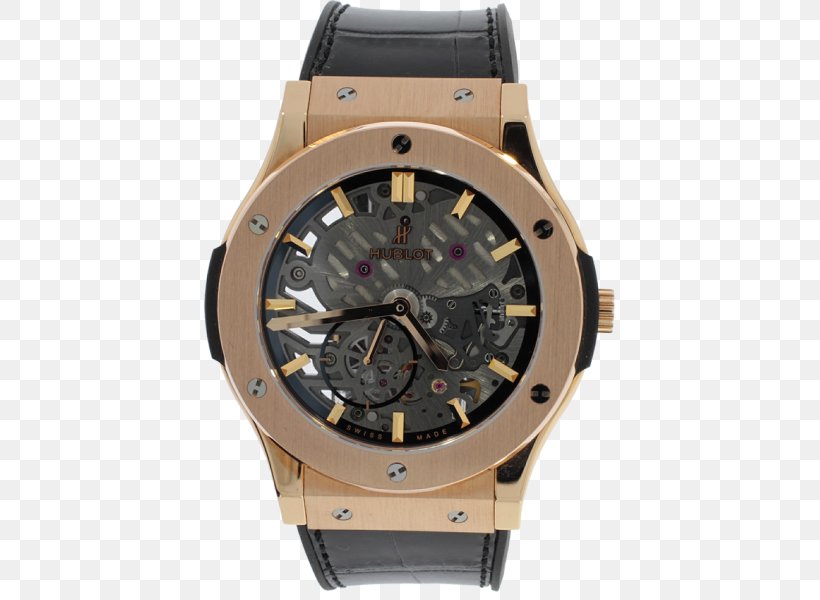Watch Strap Hublot Classic Fusion Gold, PNG, 427x600px, Watch, Brand, Clock, Dial, Gold Download Free