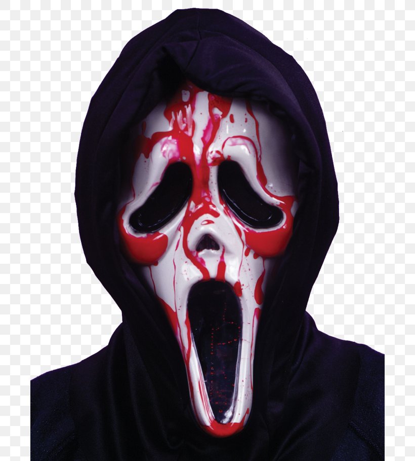 Ghostface Mask Theatrical Blood Scream, PNG, 700x909px, Ghostface, Bleeding, Blood, Costume, Fictional Character Download Free