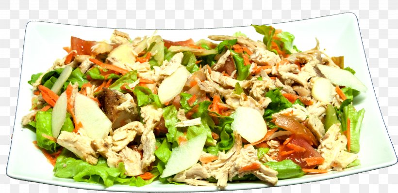 Karedok Chicken Soup Thai Cuisine Caesar Salad American Chinese Cuisine, PNG, 2805x1368px, Karedok, American Chinese Cuisine, Asian Food, Caesar Salad, Chicken As Food Download Free