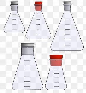 Chemistry Laboratory Flask Erlenmeyer Flask Experiment Clip Art, PNG ...