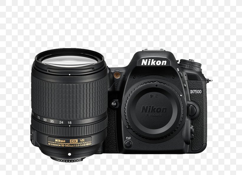 Nikon D7500 AF-S DX Nikkor 18-140mm F/3.5-5.6G ED VR Nikon AF-S DX Nikkor 35mm F/1.8G Digital SLR Nikon DX Format, PNG, 700x595px, Nikon D7500, Afs Dx Nikkor 18105mm F3556g Ed Vr, Afs Dx Nikkor 18140mm F3556g Ed Vr, Autofocus, Camera Download Free