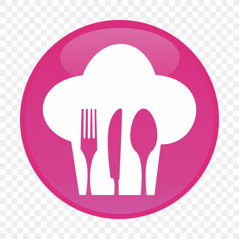 Chef's Uniform Restaurant Computer Icons, PNG, 1418x1418px, Chef, Cooking, Dinner, Logo, Magenta Download Free