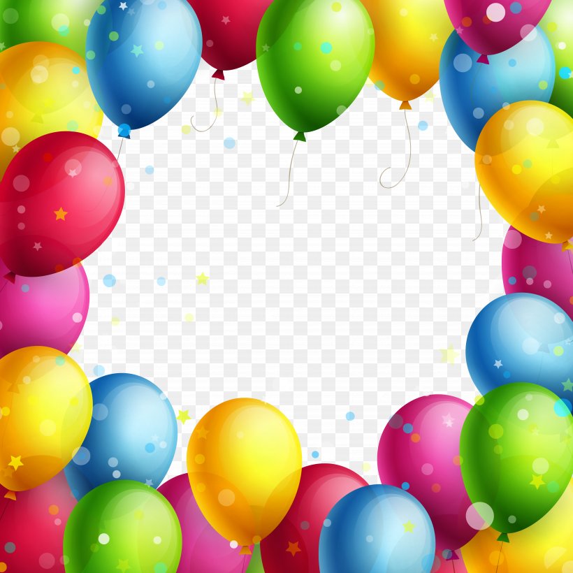 Balloon Picture Frame Clip Art, PNG, 5000x5000px, Borders And Frames, Balloon, Balloon Release, Birthday, Carnival Download Free
