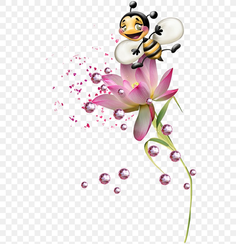 Bee PhotoScape Clip Art, PNG, 550x848px, Watercolor, Cartoon, Flower, Frame, Heart Download Free