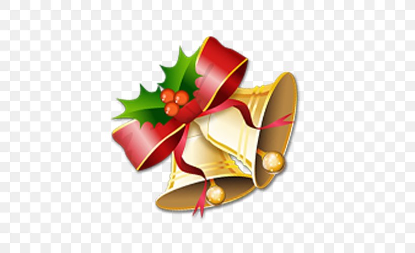 Santa Claus Christmas Bell Clip Art, PNG, 500x500px, Santa Claus, Bell, Christmas, Christmas Decoration, Flower Download Free