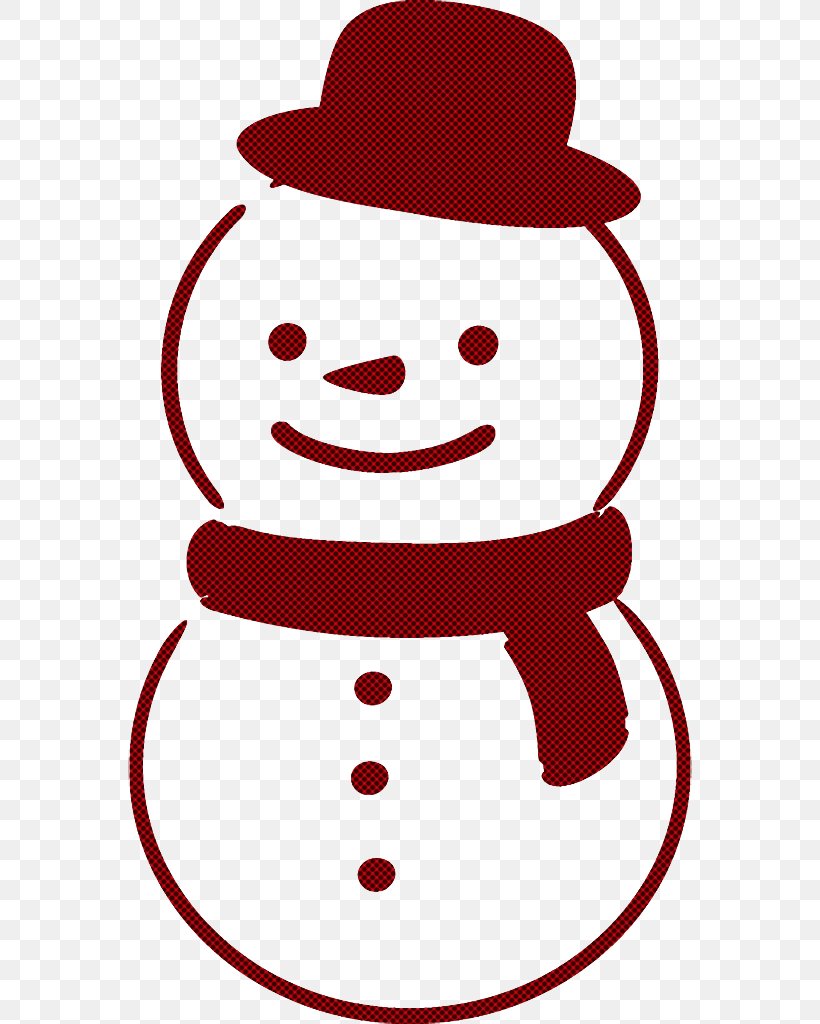 Snowman, PNG, 564x1024px, Red, Line Art, Smile, Snowman Download Free