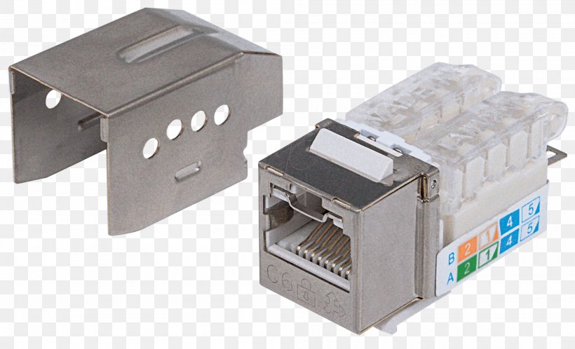 Electrical Connector Keystone Module Twisted Pair Category 6 Cable Electrical Cable, PNG, 2000x1217px, 10 Gigabit Ethernet, Electrical Connector, Category 6 Cable, Data Transfer Rate, Electrical Cable Download Free