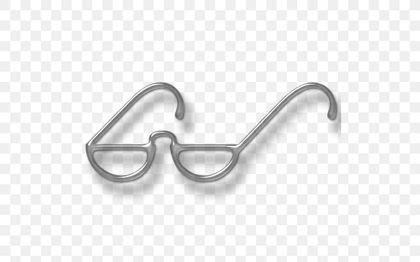Glasses Goggles Body Jewellery Silver, PNG, 512x512px, Glasses, Body Jewellery, Body Jewelry, Eyewear, Goggles Download Free