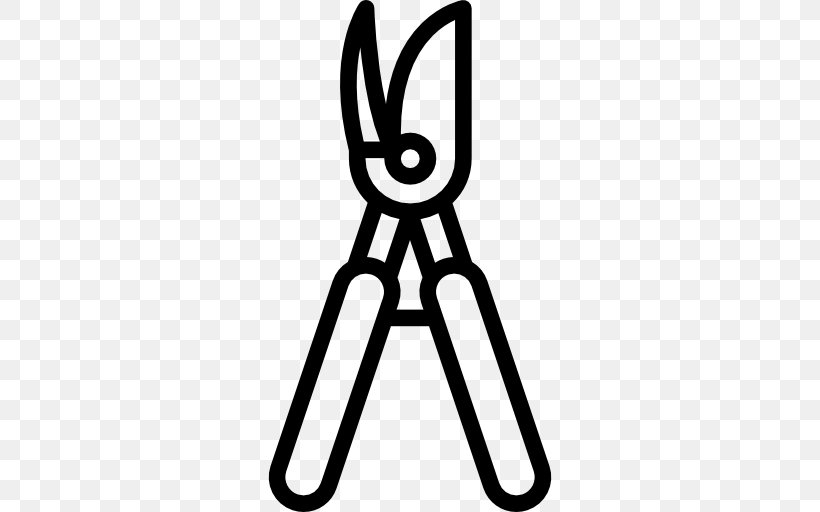 Pruning Shears Garden Tool, PNG, 512x512px, Pruning Shears, Area, Black And White, Garden, Garden Tool Download Free