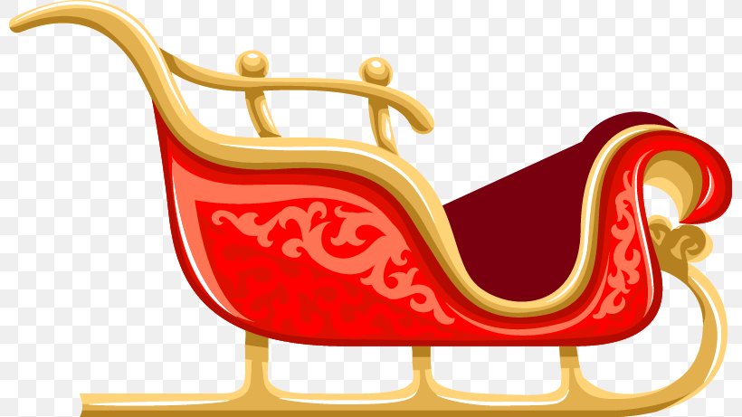 Santa Clauss Reindeer Santa Clauss Reindeer Sled Clip Art, PNG, 799x461px, Santa Claus, Chair, Christmas, Free Content, Gift Download Free