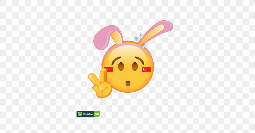 Smiley Emoticon Emoji Face Rabbit, PNG, 1200x628px, Smiley, Baby Toys, Cheek, Cosmetics, Easter Bunny Download Free