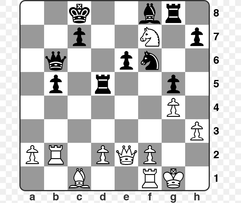Chess Opening Game Grandmaster King, PNG, 688x688px, Chess, Area, Black And White, Board Game, Chess Opening Download Free