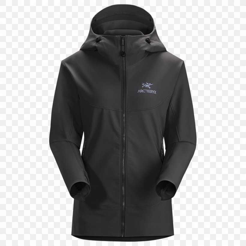 Hoodie Arc'teryx United Kingdom Pants Sweater, PNG, 1000x1000px, Hoodie, Black, Clothing, Goretex, Hood Download Free