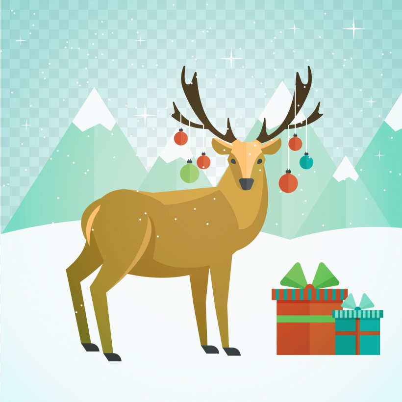 Reindeer Christmas, PNG, 1500x1500px, Reindeer, Antler, Christmas, Christmas Ornament, Deer Download Free