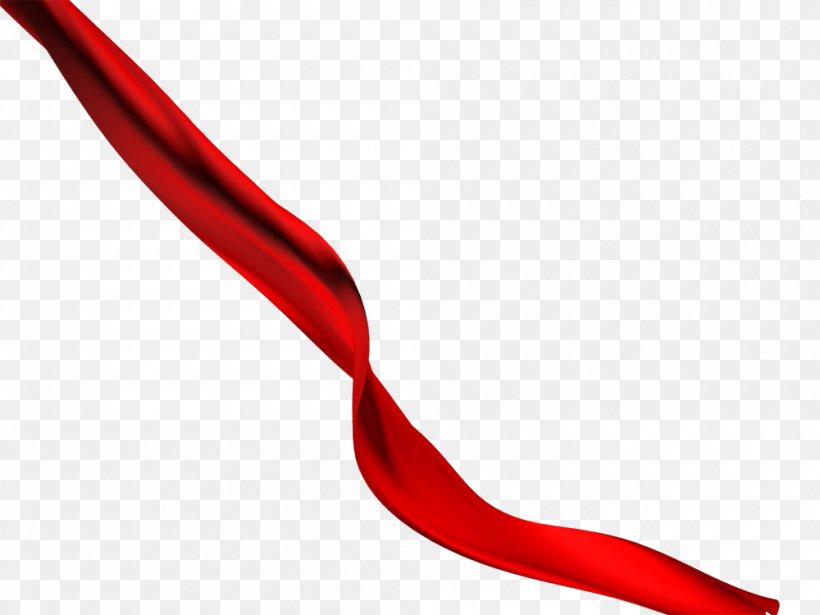 Red Textile Ribbon Pongee, PNG, 1000x750px, Red, Computer Graphics, Faixa, Pongee, Ribbon Download Free