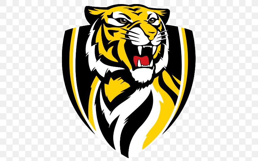 Richmond Football Club Australian Football League Brisbane Lions Fremantle Football Club Melbourne Cricket Ground, PNG, 512x512px, Richmond Football Club, Adelaide Football Club, Australian Football League, Australian Rules Football, Big Cats Download Free