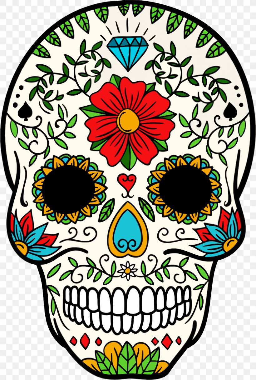 Death Calavera Day Of The Dead Skull Art, PNG, 1572x2332px, Death, Art, Artwork, Bone, Calavera Download Free