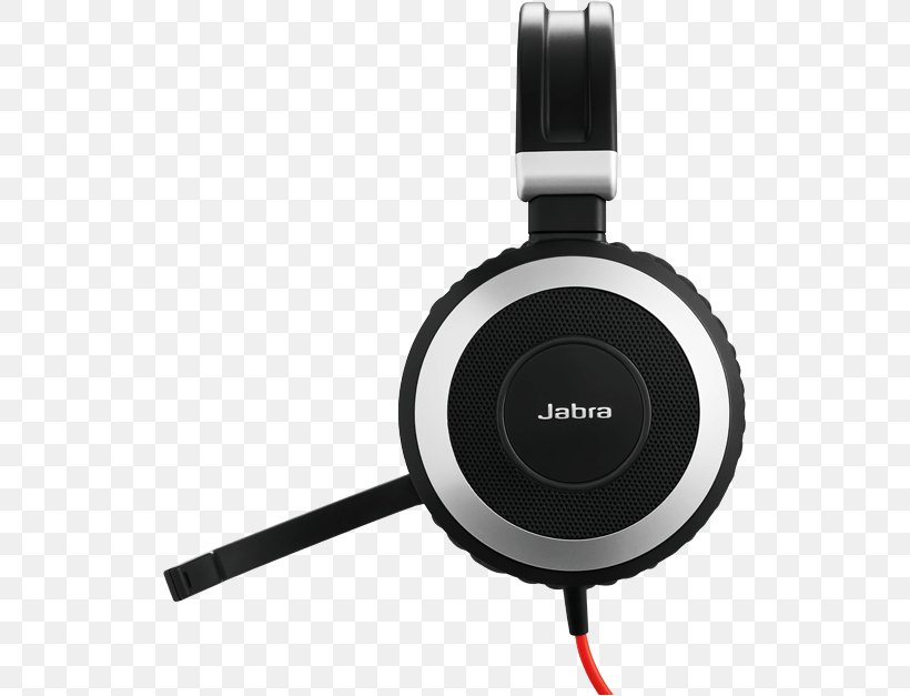 Jabra Evolve 80 MS Stereo Headset Noise-cancelling Headphones, PNG, 550x627px, Headset, Active Noise Control, Audio, Audio Equipment, Electronic Device Download Free