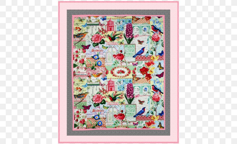 Quilting Textile Collage Animation, PNG, 500x500px, Quilting, Animation, Area, Art, Bird Download Free