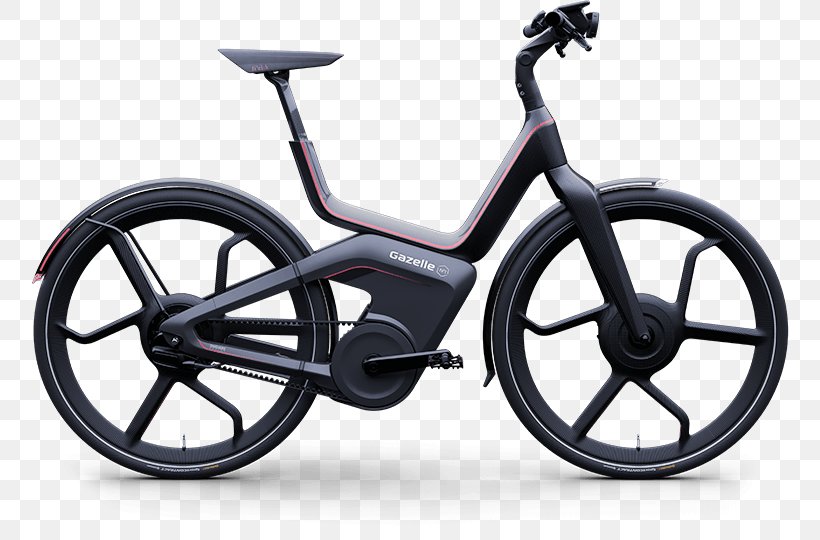 Electric Bicycle Gazelle Cycling Bicycle Cranks, PNG, 760x540px, Electric Bicycle, Automotive Design, Automotive Exterior, Automotive Tire, Automotive Wheel System Download Free